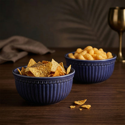 Indigo Isle Snack Bowl — Set of 2