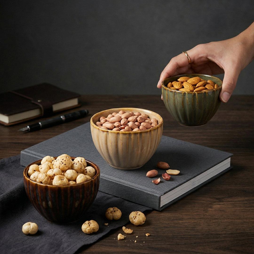 Nibble & Nosh Snack Bowl Set — Set of 3