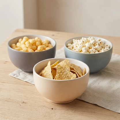 Chill & Munch Snack Bowl Set — Set of 3