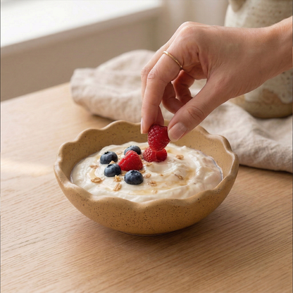 Baked Wheat Snack Bowl — Set of 2