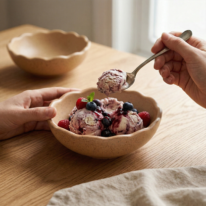Baked Wheat Snack Bowl — Set of 2