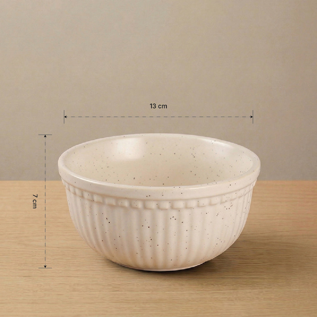 Milky Way Ceramic Snack Bowl — Set of 2