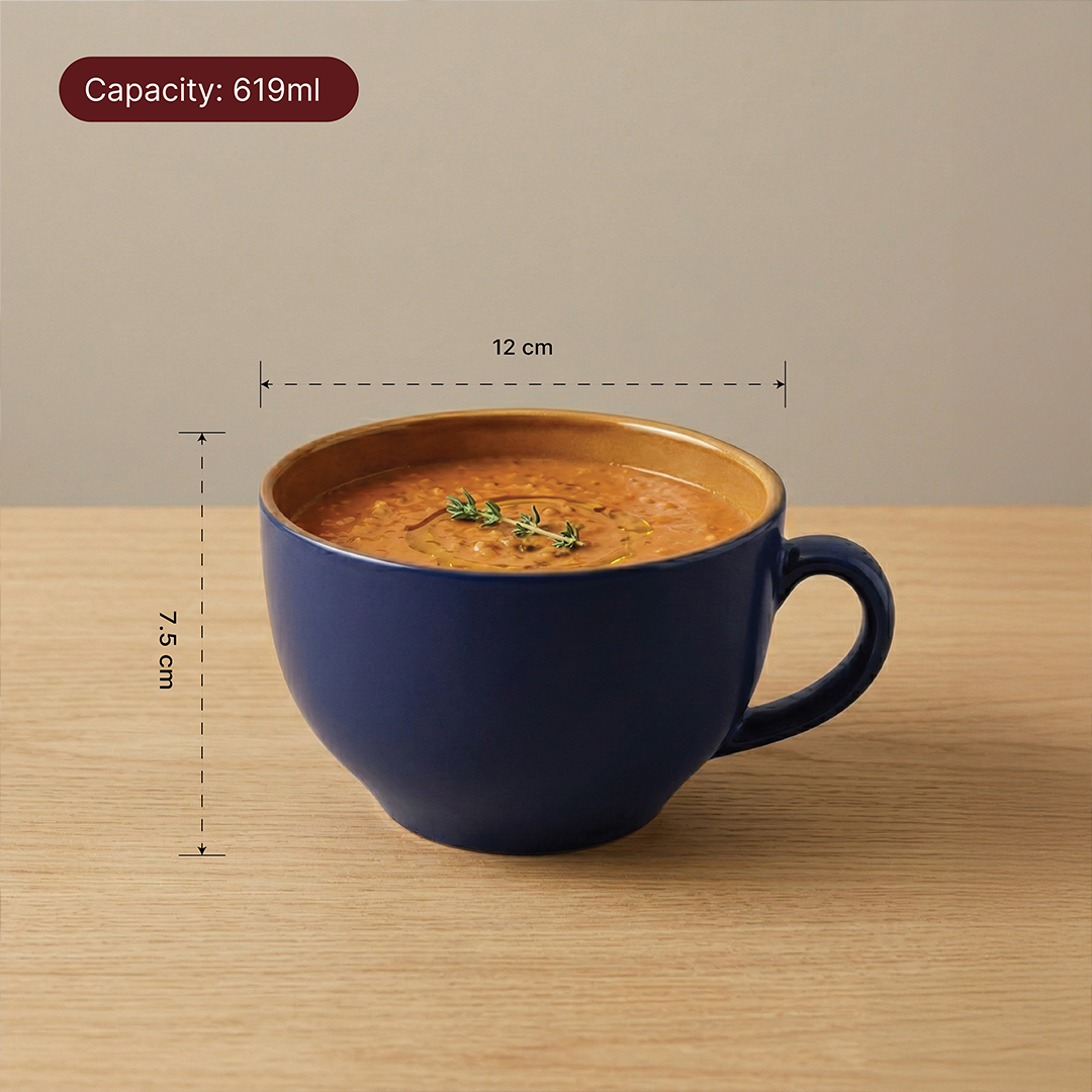 Monday Blues Soup Bowl — Set of 2