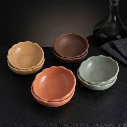 Dark Roast Snack Bowl — Set of 2