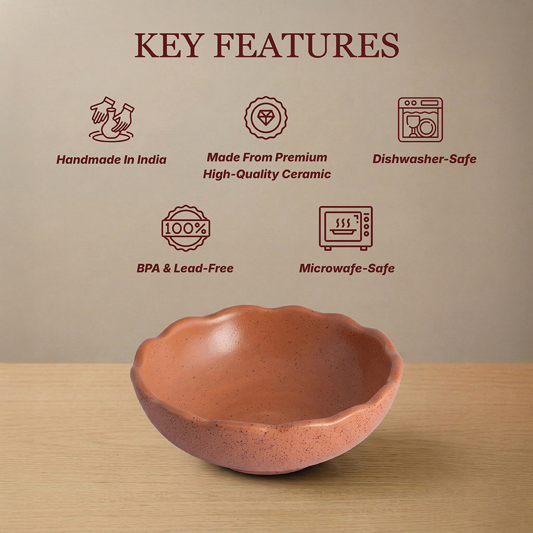 Sundowner Petal Snack Bowl— Set of 2