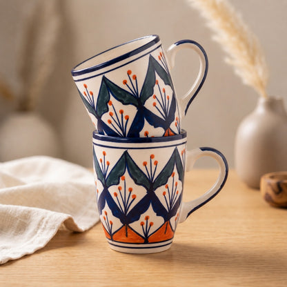 Chinar Bagh Mug Set — Set of 2, 528 ml
