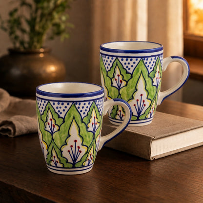 'Garden In Bloom' Mug Set — Set of 2, 528 ml